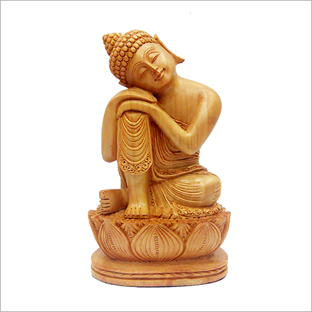 Wooden Buddha Statue