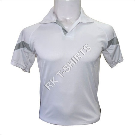 Mens Polo T Shirts - Cotton Blend, Multiple Sizes, White | Stylish Design, Soft Fabric, Durable, Moisture-Wicking, Shrink Resistant