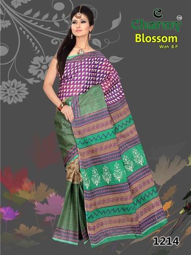 Pure Cotton Designer Saree