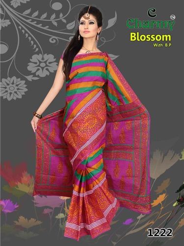 Latest Fashion Cotton Saree