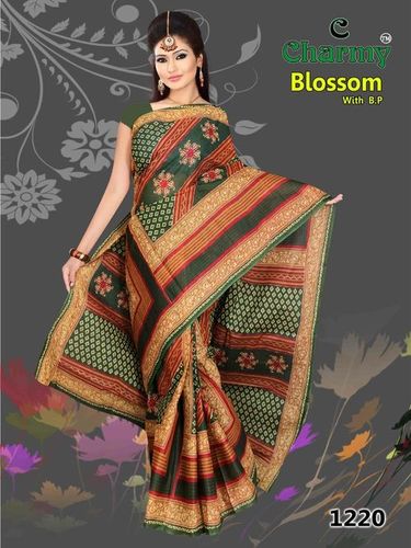Trendy Cotton Saree
