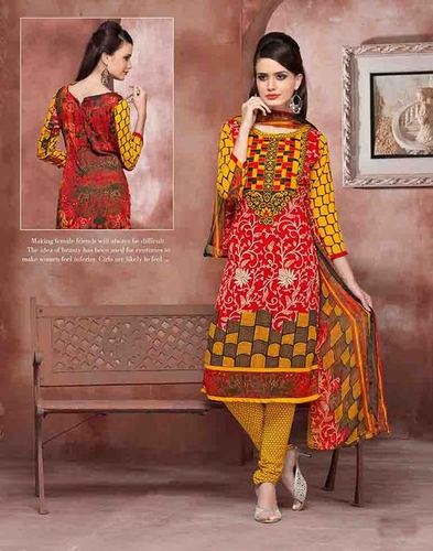 Printed Dress Material