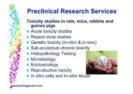Preclinical Testing