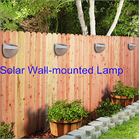Solar Wall-Mounted Lamp For Garden
