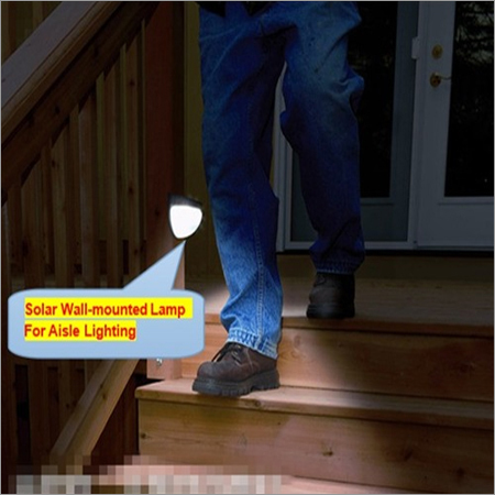 Solar Aisle Lighting Lamp