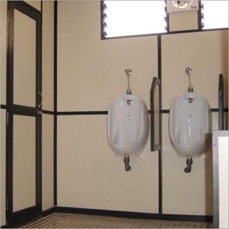 Portable Urinal Cabin - Fiber Reinforced Polymer, 1200x1000x2500 mm | Durable Design, Hygienic, Convenient, Water Efficient, Space Saving