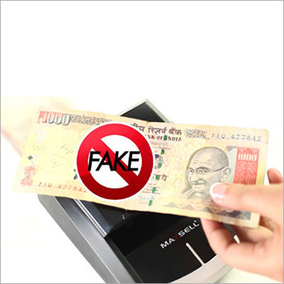 Fake Note Detector Machine Counting Speed: 100 Per Min