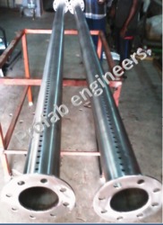 Stainless Steel Water Sprayer Pipe - Varied Diameter, Flanged Connections | Durable, Corrosion-Resistant, High Pressure, Customizable, Polished Finish