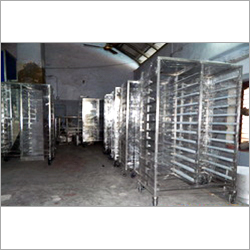 Stainless Steel Storage Trolley