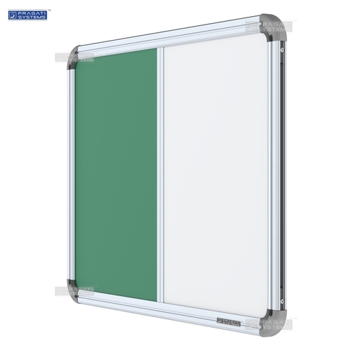 Iris Combination Board (Whiteboard + Chalkboard) Dimensions: 2X2