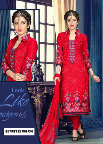 Designer Straight Suit