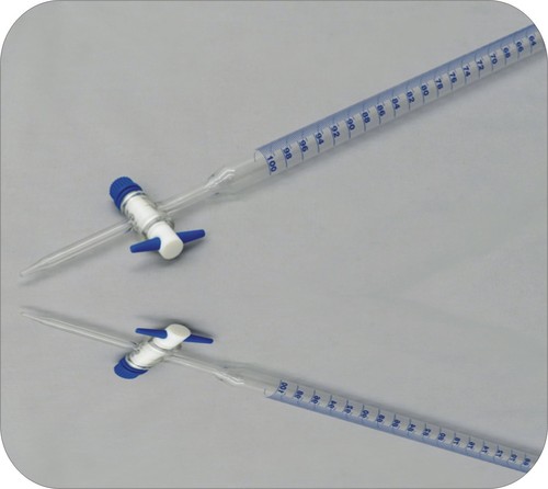 Burette With Glass Stop Cock Borosilicate Glass