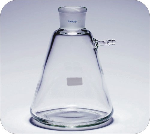Flask Conical Filtration - Borosilicate Glass, 100-1000 ml, With/Without Socket | Durable Glass, Conical Shape, Filtration Ready