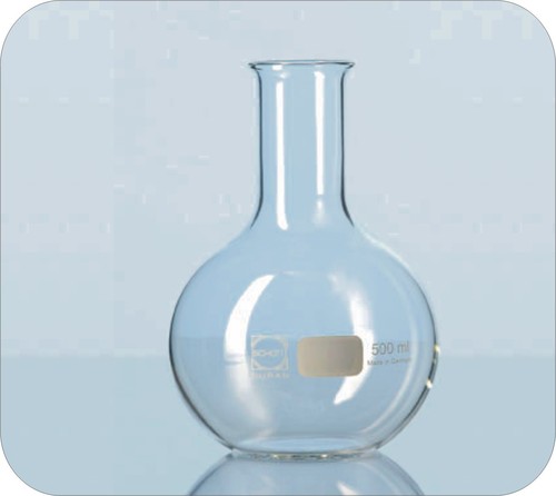 Flask Flat Bottom