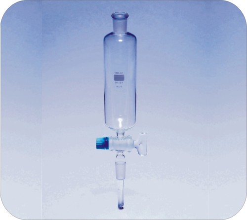 Funnel Dropping With Glass Stopcock - Borosilicate Glass, 50-500 ml | Precise Control, Chemical Resistant, Durable, Accurate Dispensing