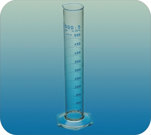 Measuring Cylinder Hexagonal Base