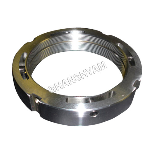 Threaded bearing lock nut
