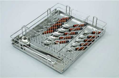 Perforated Cutlery Basket