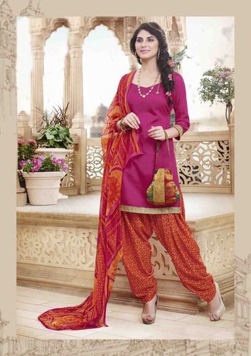 Patiala Suit Dress Material