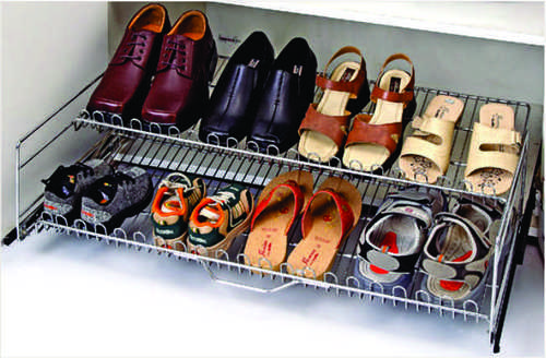 Shoes Pullout Steel Shelves