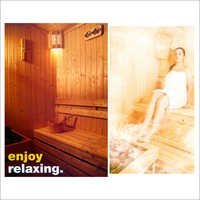 Sauna Bath - Wood, Heater Height 570 Mm, Width 250 Mm, Length 410 Mm, Room Area 2.5-14 Sq M, Wattage 4.5-12 Kw | Health Benefits, Relaxation, Pain Relief, Skin Rejuvenation, Sleep Improvement