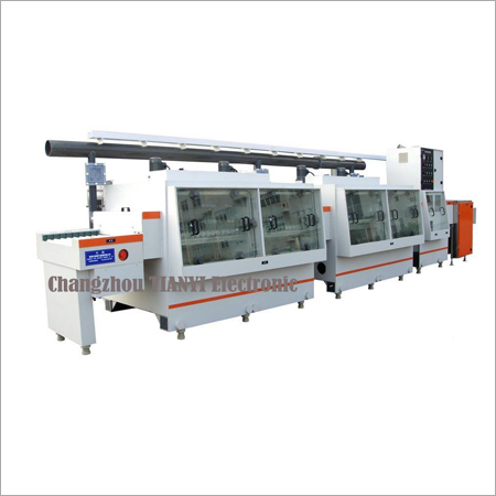 Double side etching machine