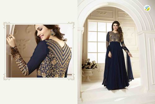 Georgette Anarkali Long Dress