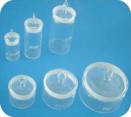 Weighing Bottles - 5-60 ml, 20-60 mm O.D., Squat and Tall Form | Laboratory Use, Precise Weighing, Easy Handling