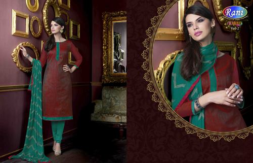 Jacquard Salwar Suit