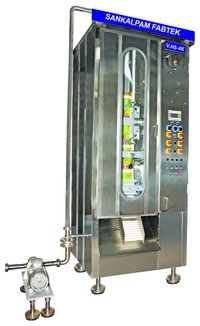 Automatic Pouch Form Fill Seal Machine - Capacity: 200/500/1000 Ltr