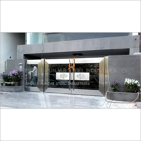 Modern Stainless Steel Gates