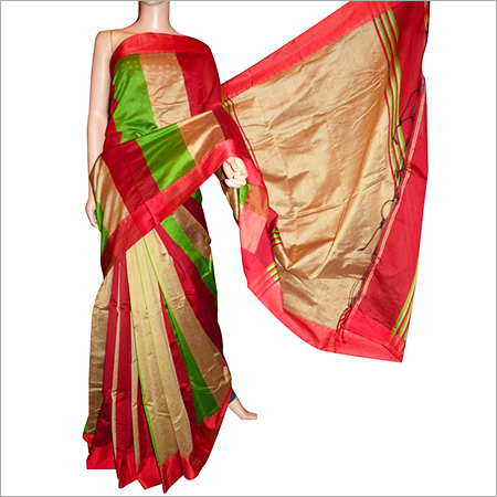 Handloom Resham Saree