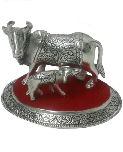 Brass Cow and Calf Handicraft
