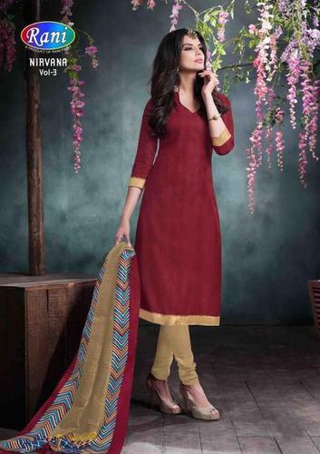 Gota Patti Work Dress Material