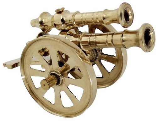 Brass Small Canon Handicraft