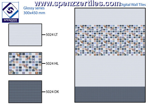 300X450 White Wall Tiles