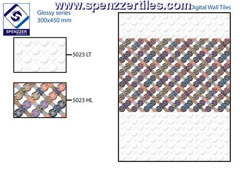 300X450 Glossy Wall Tiles
