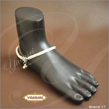 Golden Silver Payal Plain