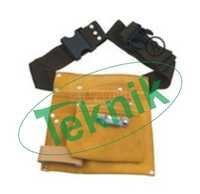 Leather Tool Pouch - Color: Yellow Black