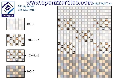 Glossy Kitchen Wall Tiles