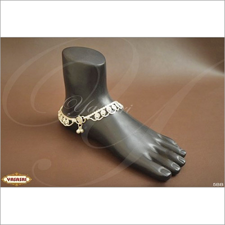 Silver Payal - Gold, 5-15 Inch, 15-20 Grams | Golden Body Piercing Jewelry for Unisex, Women - Perfect for Anniversary, Engagement, Party, Wedding