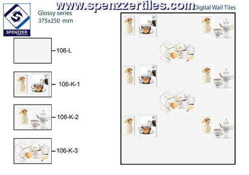 Printed Kitchen Wall Tiles