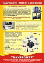 Transformer Oil Filtration Service
