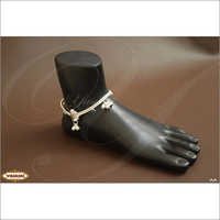 silver Fancy payal