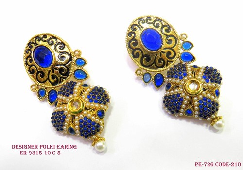 Polki Earrings