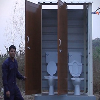 Custom Color Prefab Mobile Toilets