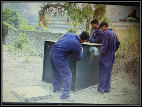 Septic Tank - Metal & Steel Construction, Custom Color Design | Leakage Proof, Long Working Life, Rigid Body, Fine Finish, Accurate Dimensions