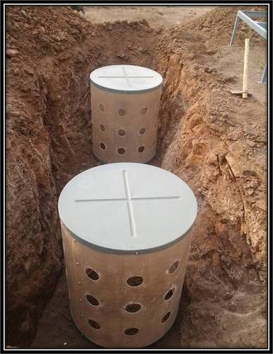 FRP Leach Pit