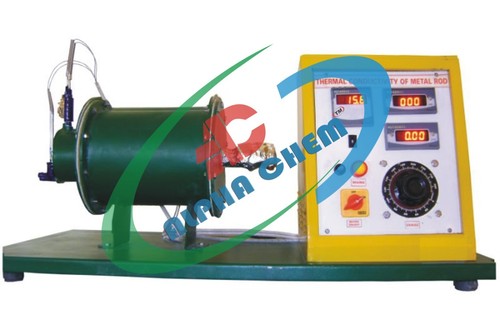 धातु की छड़ की तापीय चालकता