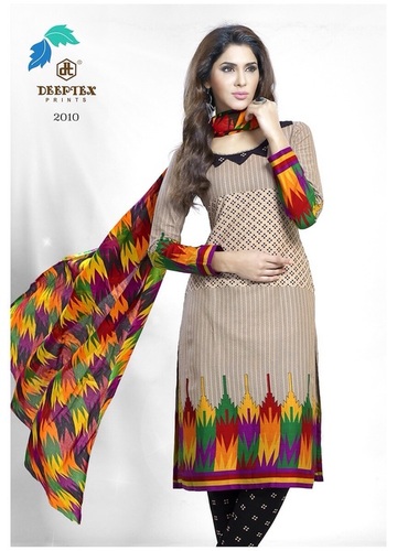 Printed Cotton Dress Material